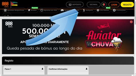 Depósito e Levantamento 888Bets Aviator.